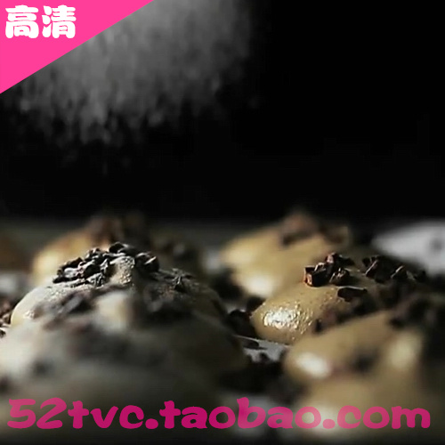 西点食品牛奶巧克力奶油打发曲奇饼干制作广告高清视频素材 EU058
