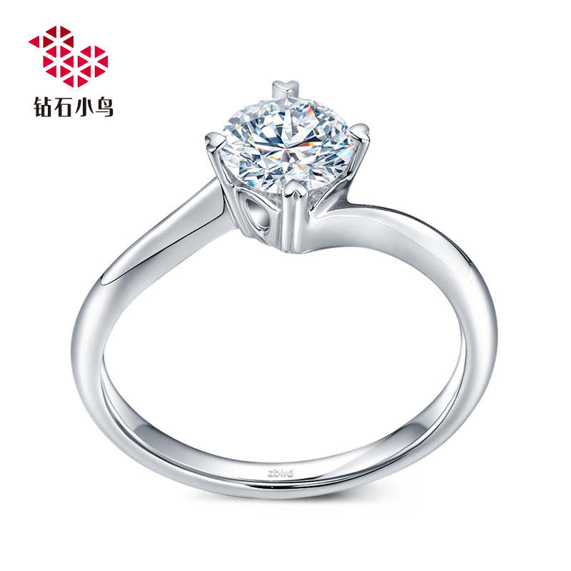 钻石小鸟-18K金钻石戒指-爱的季节-戒指求婚订婚婚戒戒托-RDR08