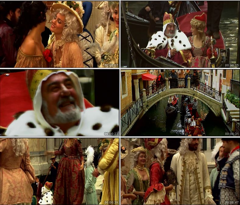 欧洲中世纪复古贵族名媛人物传统服饰风俗礼仪高清实拍视频素材