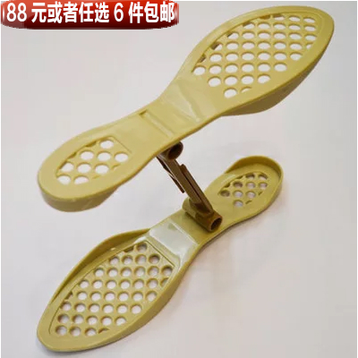 日本KM1093凉鞋架收纳架一对皮鞋上下放置于鞋柜省空间鞋撑塑料