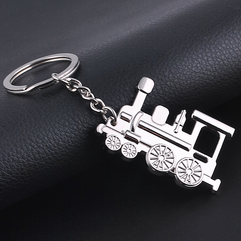 火车头钥匙扣 个性老式火车纪念品钥匙挂件 旅游纪念品订制促销