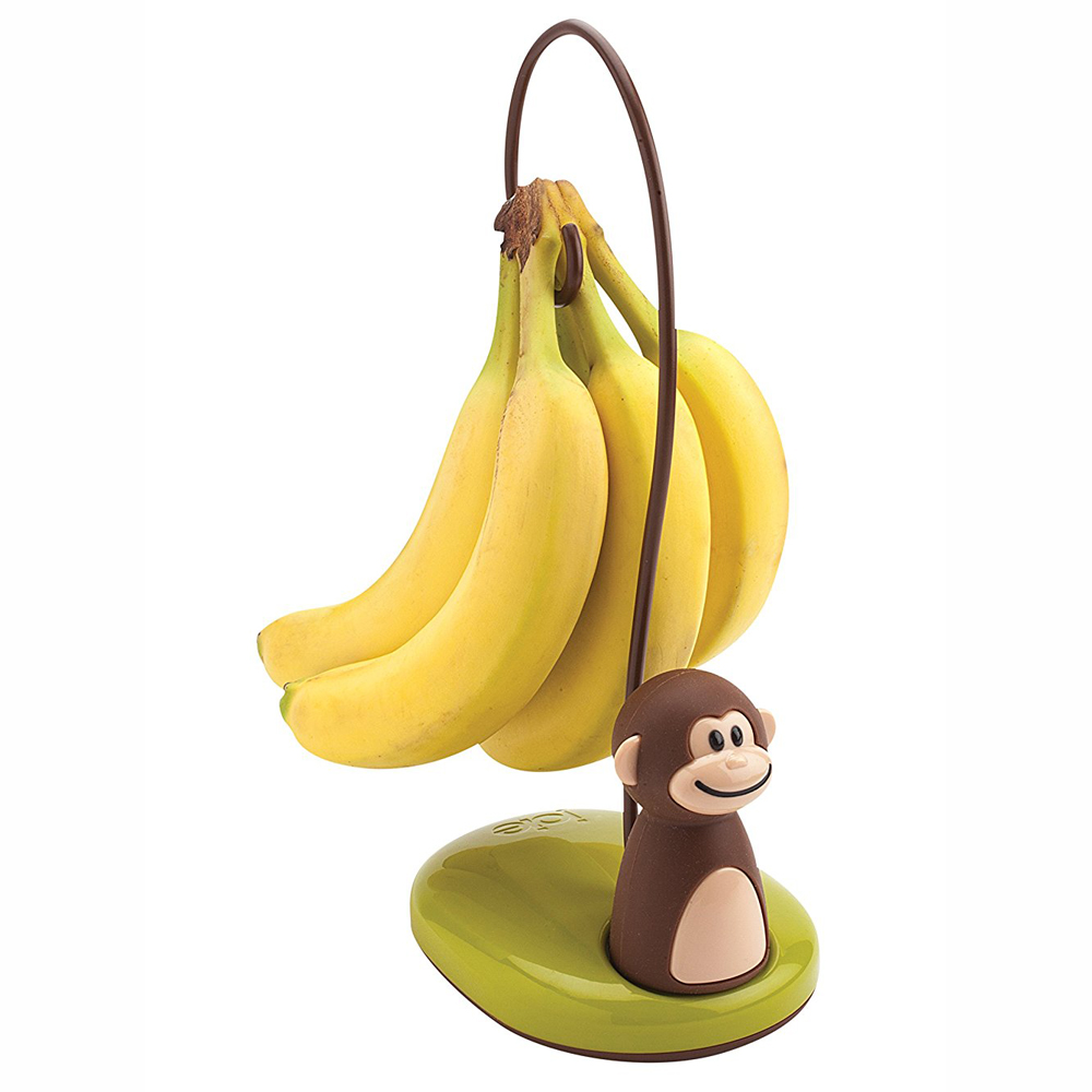 美国Joie 超可爱的小猴子香蕉挂架 挂在猴子尾巴上的香蕉水果盘