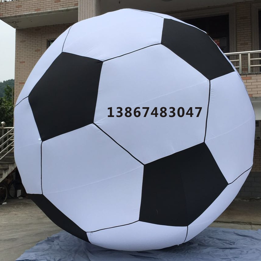 充气足球卡通气模巨型足球模型充气大型足球2018年世界杯吉祥物