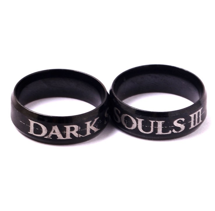 游戏周边 Dark Souls III黑暗之魂3不锈钢戒指 指环 新品热卖