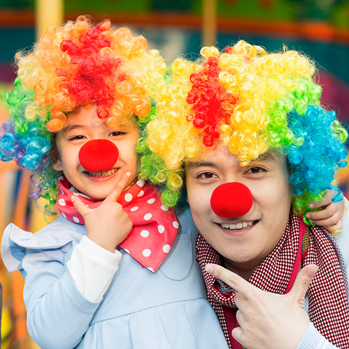 儿童节表演小丑鼻子cospaly道具酒吧商场派对演出红鼻子装扮鼻头