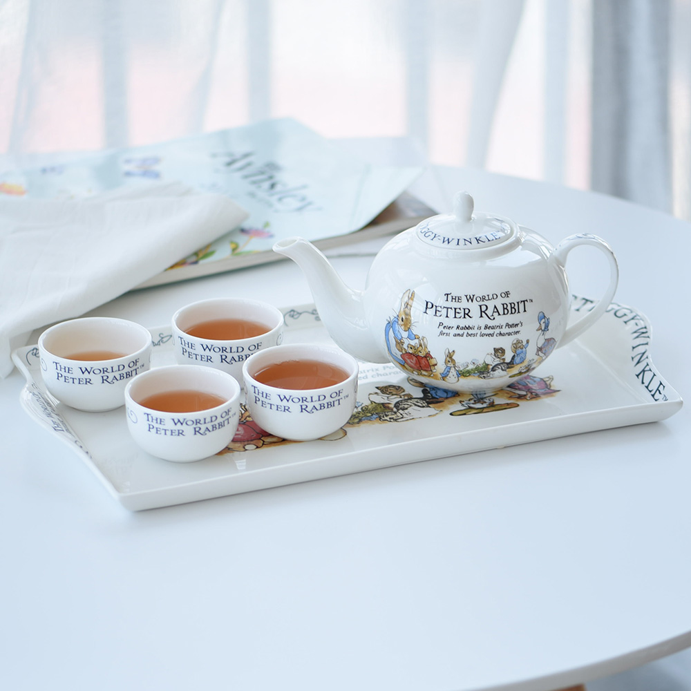 出口英国英式下午茶茶具套件茶盘茶壶欧式可爱卡通创意礼品礼物套