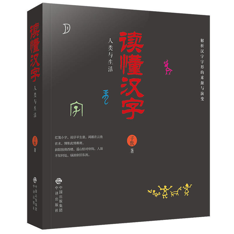 正版包邮 读懂汉字人类与生活 解析汉字的来源与演变刻感悟汉字的形意之美与独特韵味中华文化发展与演变语言文字图书籍