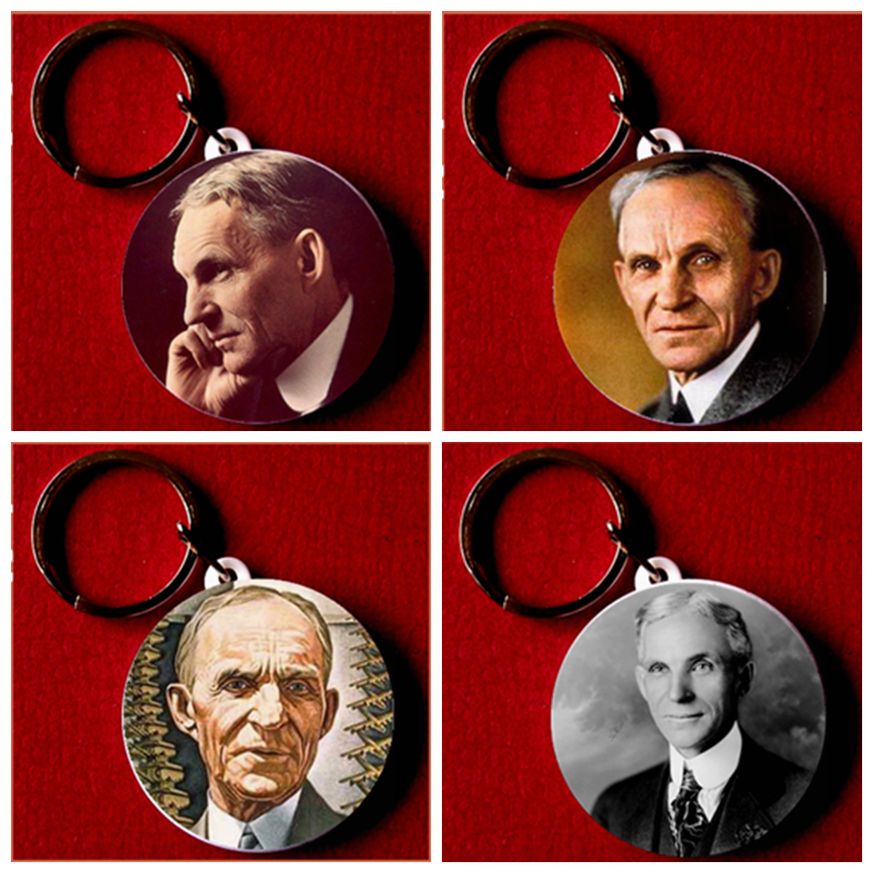 亨利福特钥匙链纪念品挂件礼品周边装饰品挂链配件收藏品钥匙扣