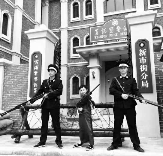 上海出租民国警察 国军 男女特务 军统 巡捕房 长衫白狗子演出服