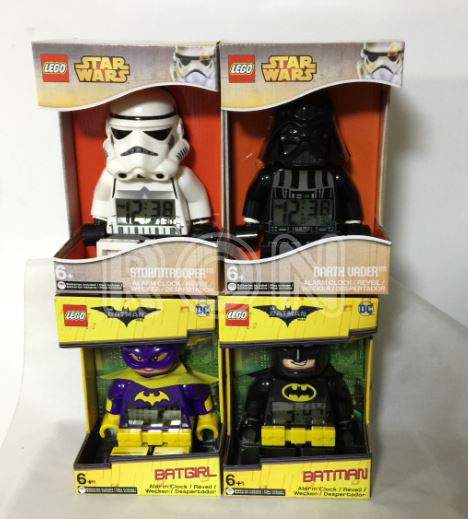 现货正品 乐高 LEGO 星战暴风兵 蝙蝠侠 Darth Vader玩偶电子闹钟
