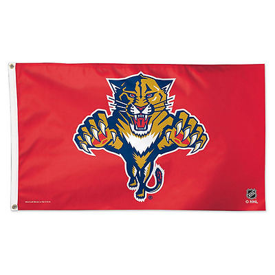 外贸冰球佛罗里达美洲豹队球迷旗帜NHL Florida Panthers Flag