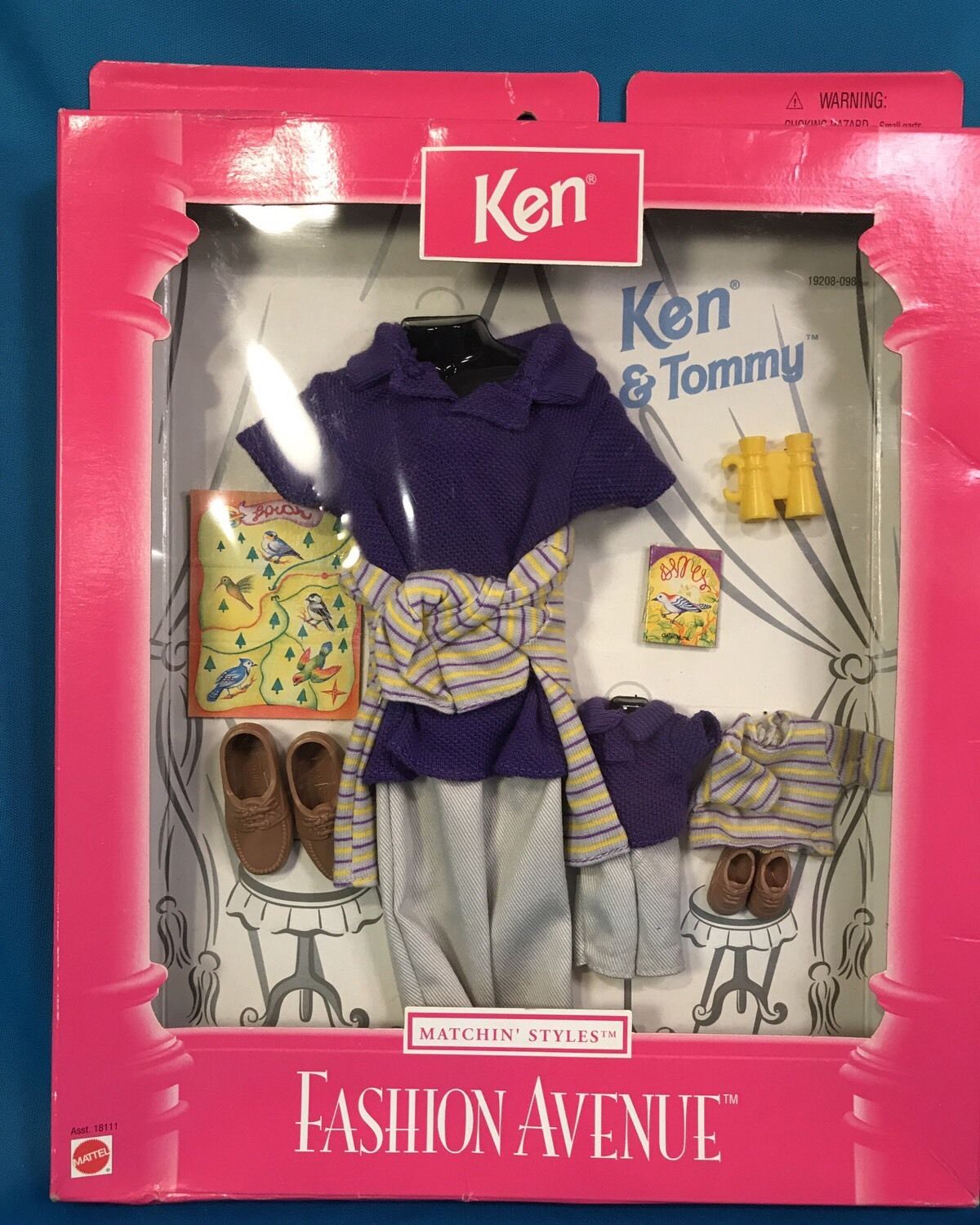 Barbie Ken Tommy Fashion 肯 汤米 亲子装 芭比娃娃双人衣服外套