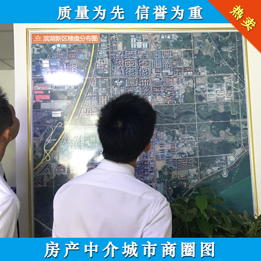 上海长沙武汉杭州南京合肥郑州西安济南高德卫星地图高清打印制作