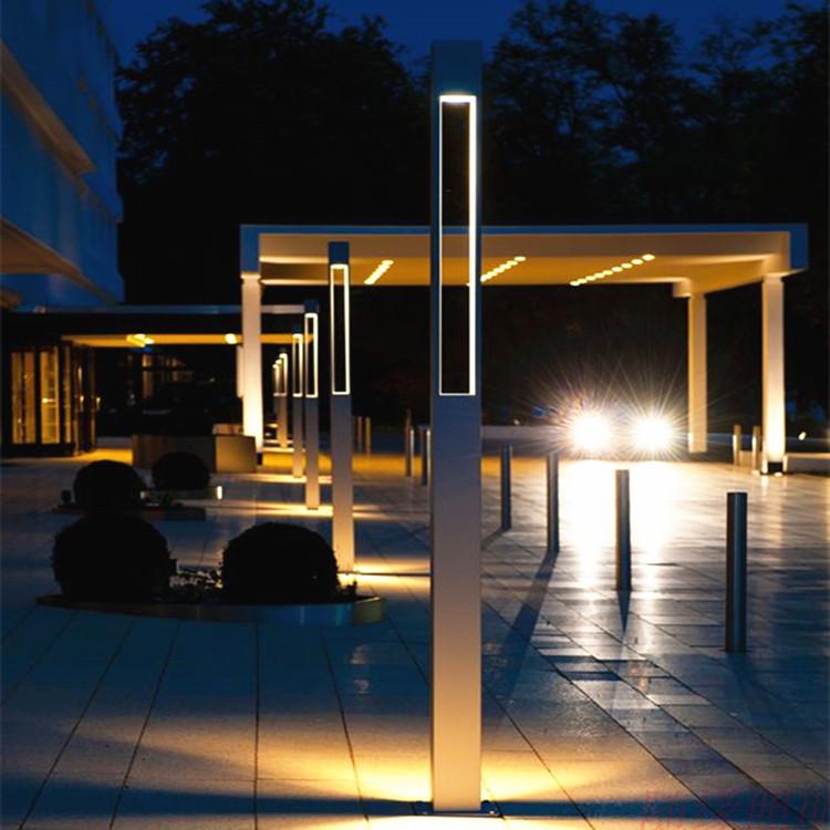 铝型材景观灯户外庭院灯草坪灯高杆灯3米LED小区别墅道路亮化路灯