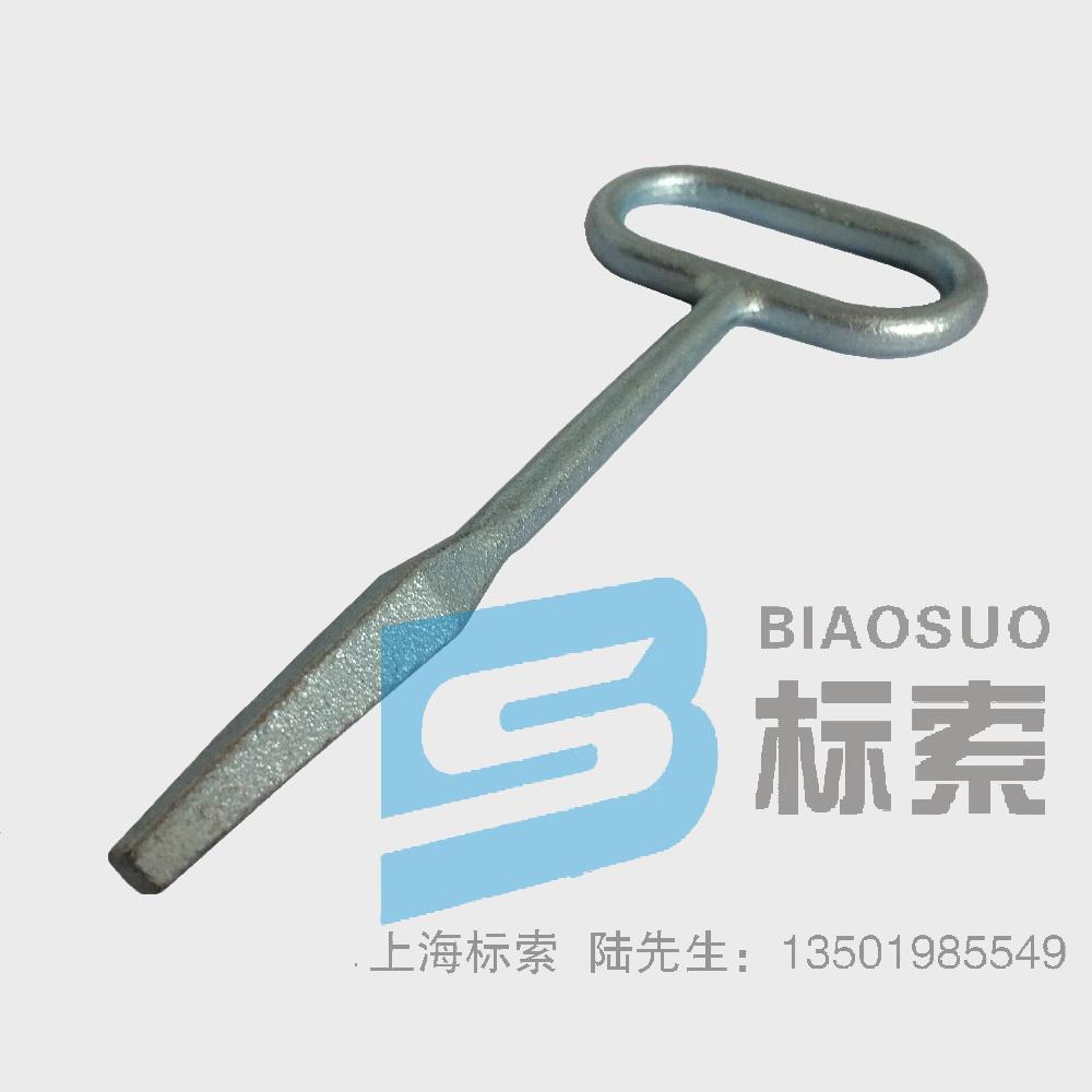 外四方工具钥匙 锁孔5.5~10mm四方孔 井盖锁钥匙设备侧面门锁钥匙