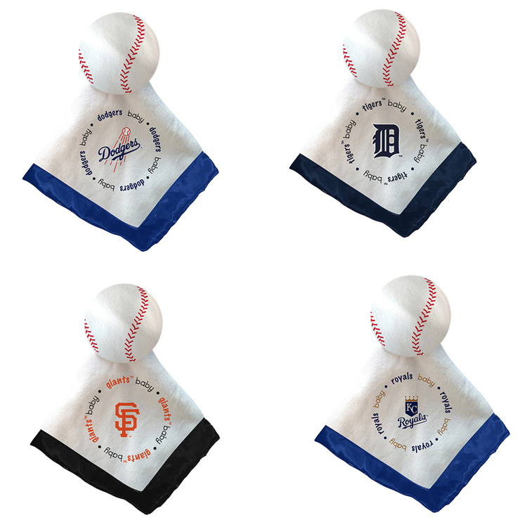 美国职业棒球大联盟棒球婴幼儿毯 毛绒毯球迷周边