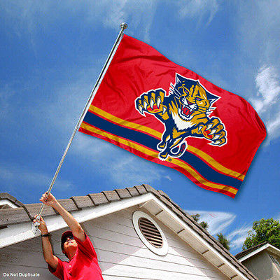 外贸佛罗里达美洲豹队球迷旗帜NHL Florida Panthers Flag A01