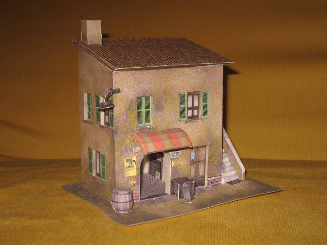 儿童益智DIY立体手工制作仿真别墅老房屋小房子3D纸模型纸艺玩具