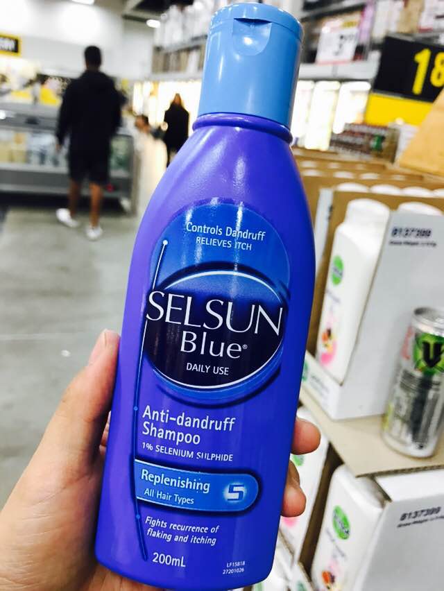 澳洲Selsun Blue 蓝色特效止屑去屑去痒洗发水 200ml