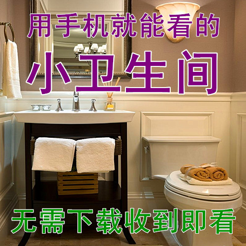 小卫生间装修效果图片 家装洗手间浴室帘样板房 室内户型设计大全