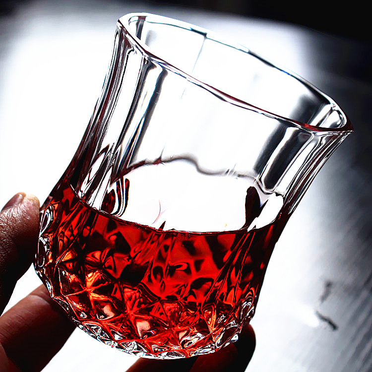 正品青苹果玻璃杯水杯果汁杯威士忌酒杯鸡尾酒杯红酒杯洋酒杯