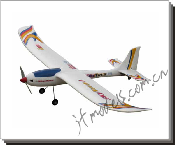 全球电动固定翼飞机SkyNova 2 天空新星 套装/空机/左右油门 GM08