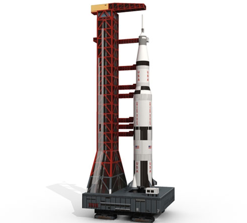 儿童益智DIY立体手工制作太空火箭发射台航天飞船3D纸模型玩具