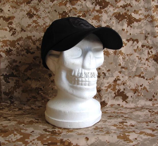 原品美国DEVGRU SEAL海豹6队金队黑色战术棒球帽美国特种部队帽子