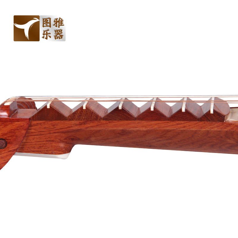 销梵巢民族弹拨乐器演奏红酸枝木材质整背名师手工制作成人琵琶厂
