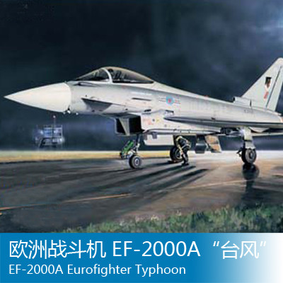 HobbyBoss 小号手 1:72 欧洲EF-2000A台风战斗机 80264 拼装模型