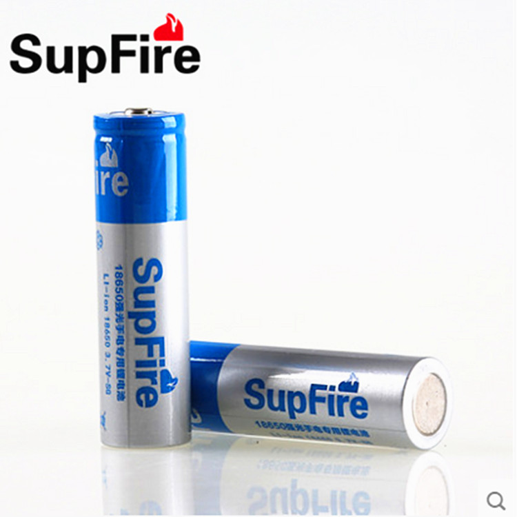 SupFire神火强光手电筒 18650锂电池 充电式锂电池 单节价格