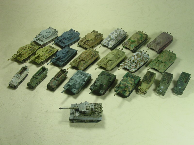 TAKARA海洋堂坦克博物馆5弹 1/144  坦克 装甲车成品模型单售