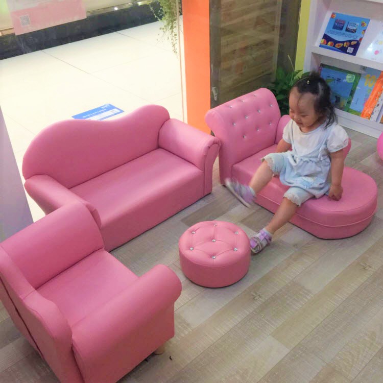 儿童阅读角沙发组合幼儿园宝宝可爱小沙发座椅娃娃家区角卡通沙发